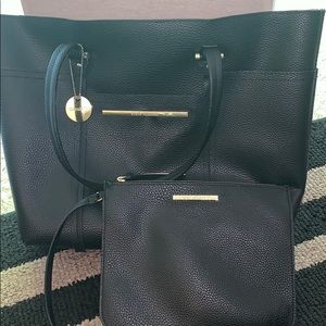 Authentic Steve Madden Tote & Clutch